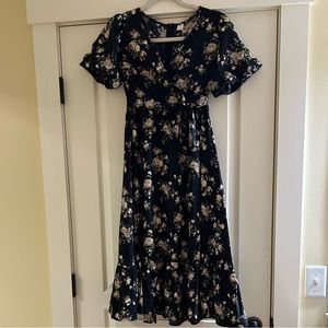 SHEIN Teen Floral Dress